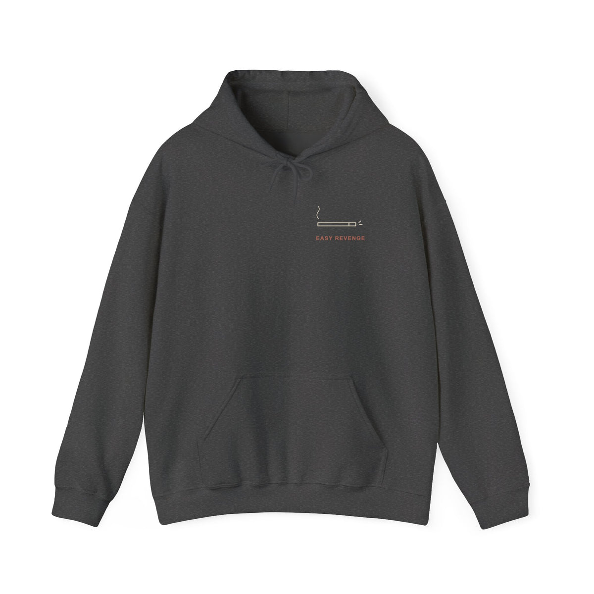 Easy Revenge Minimalist Hoodie | Inspired by Aki Hayakawa and Himeno from Chainsaw Man