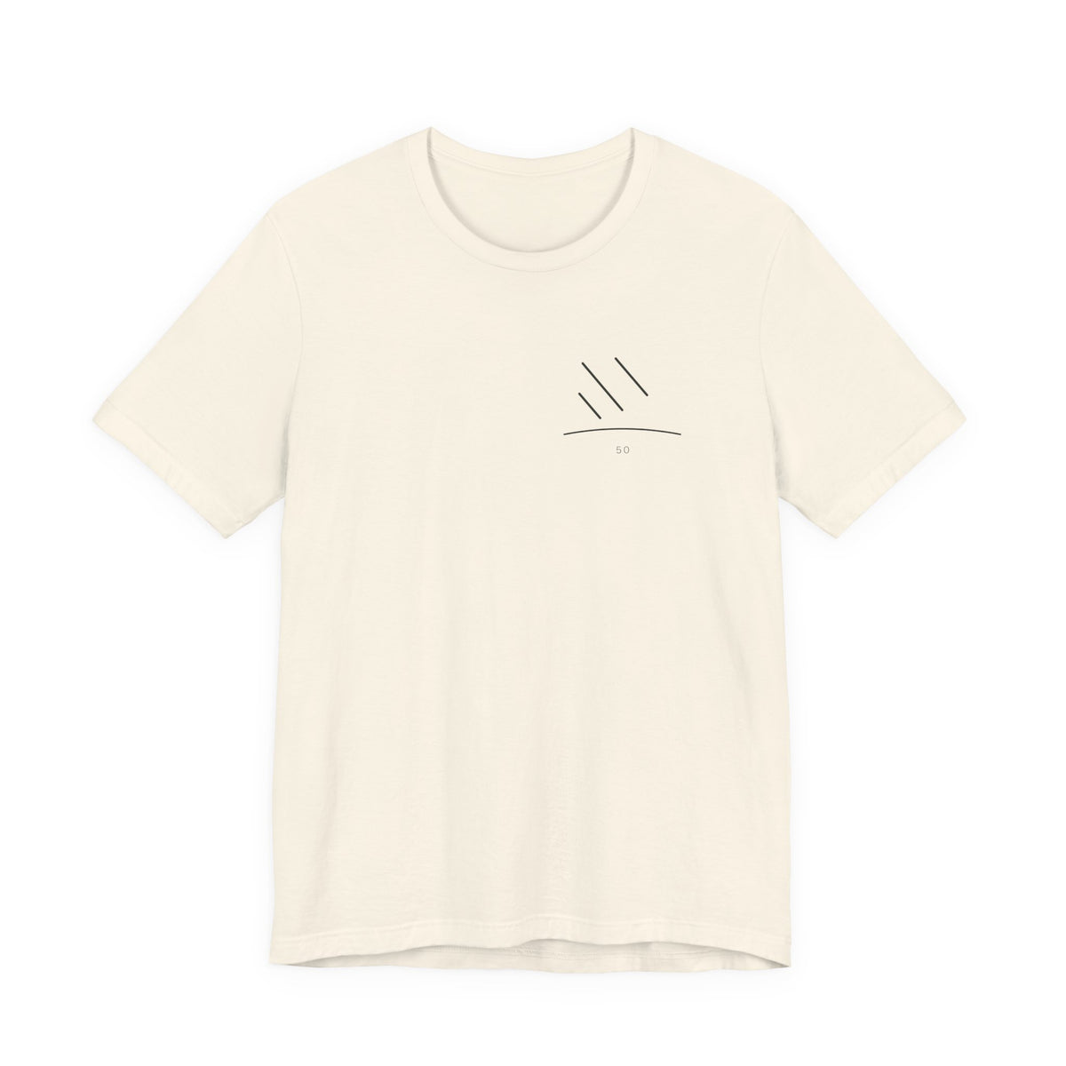 Fifty Summers Minimalist Anime Soft Tee | Mage Journey Japanese Streetwear