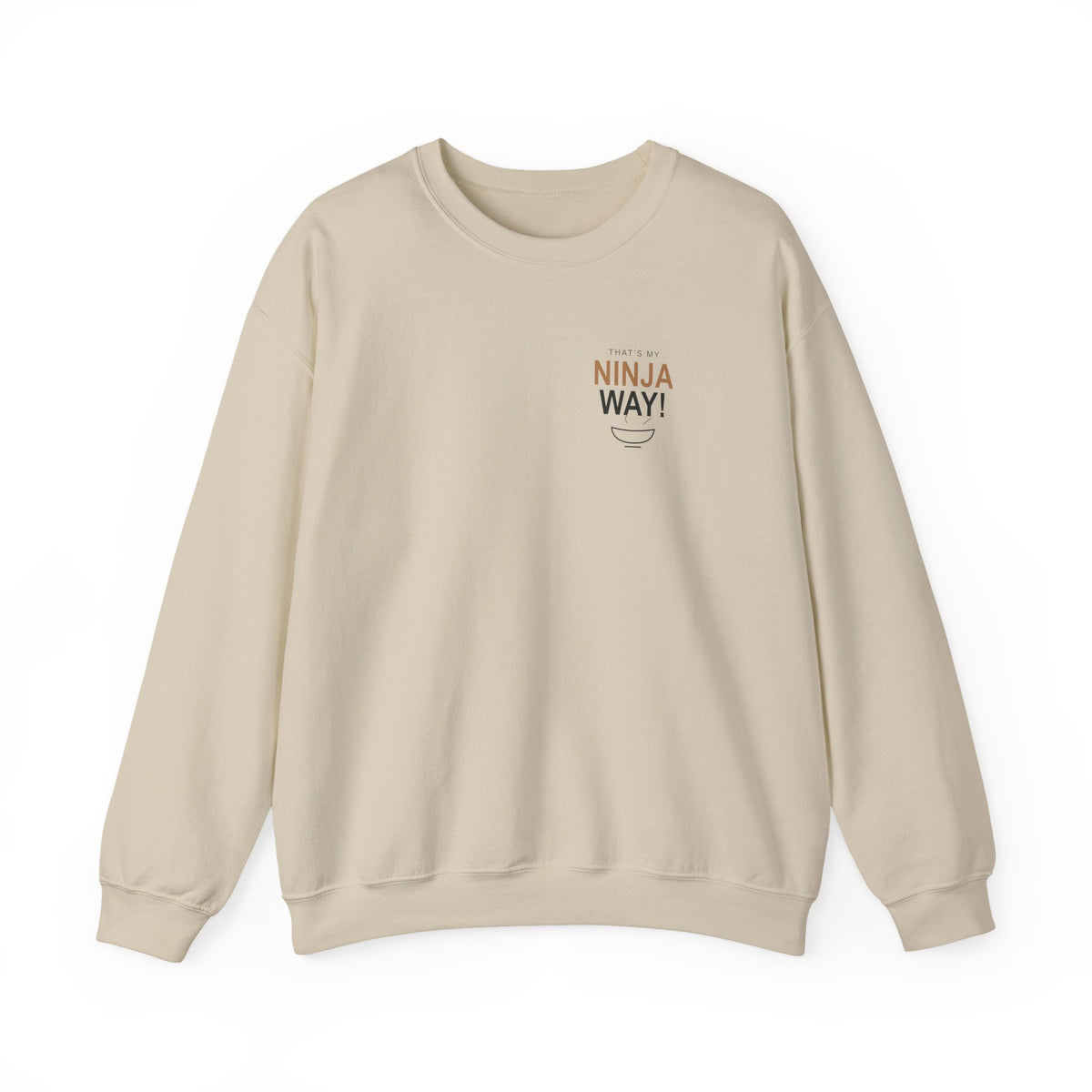 My Ninja Way Quote Crewneck Sweatshirt | Inspired by Naruto Uzumaki from Naruto