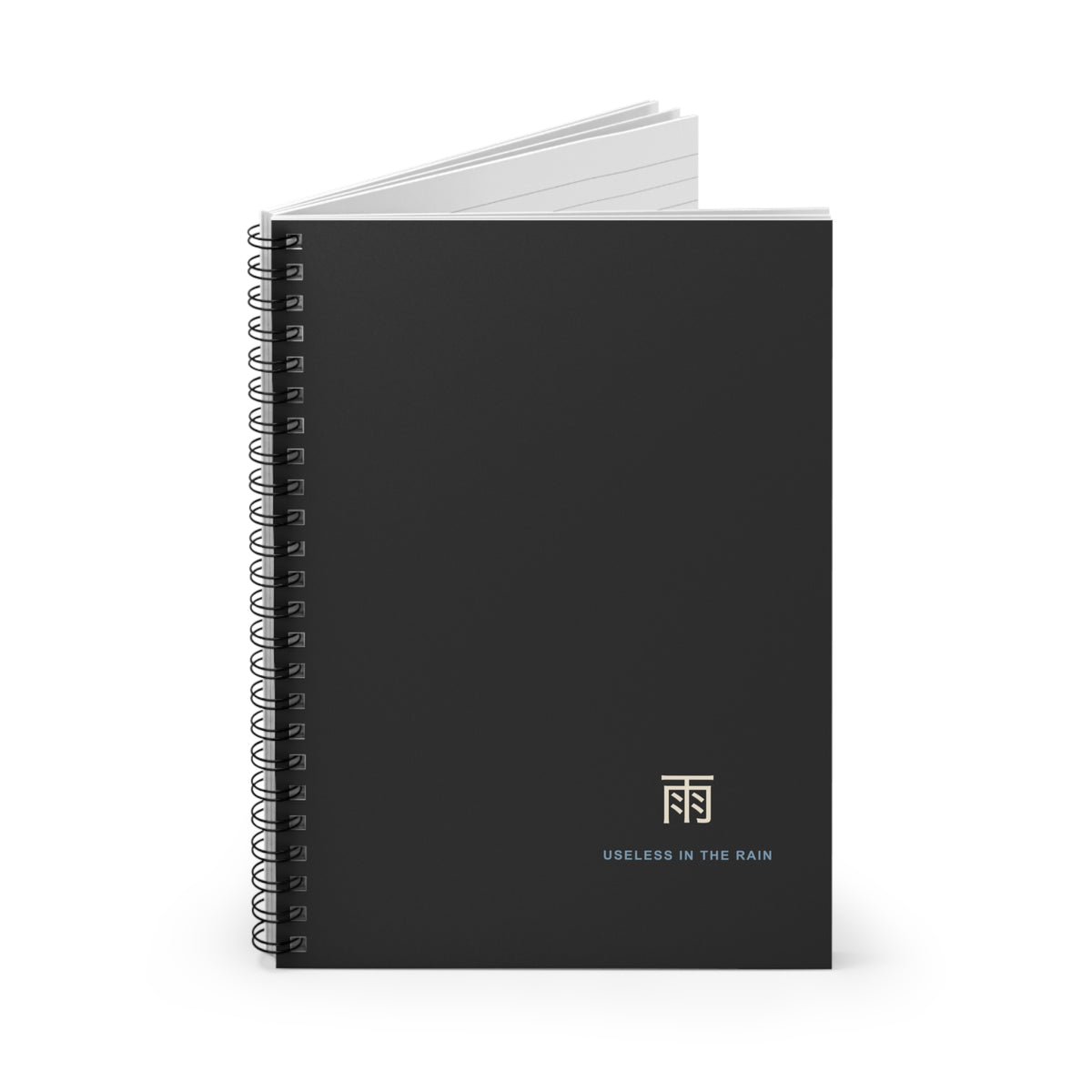 Rain Check Spiral Notebook | Inspired by Roy Mustang from Fullmetal Alchemist