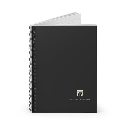 Rain Check Spiral Notebook | Inspired by Roy Mustang from Fullmetal Alchemist