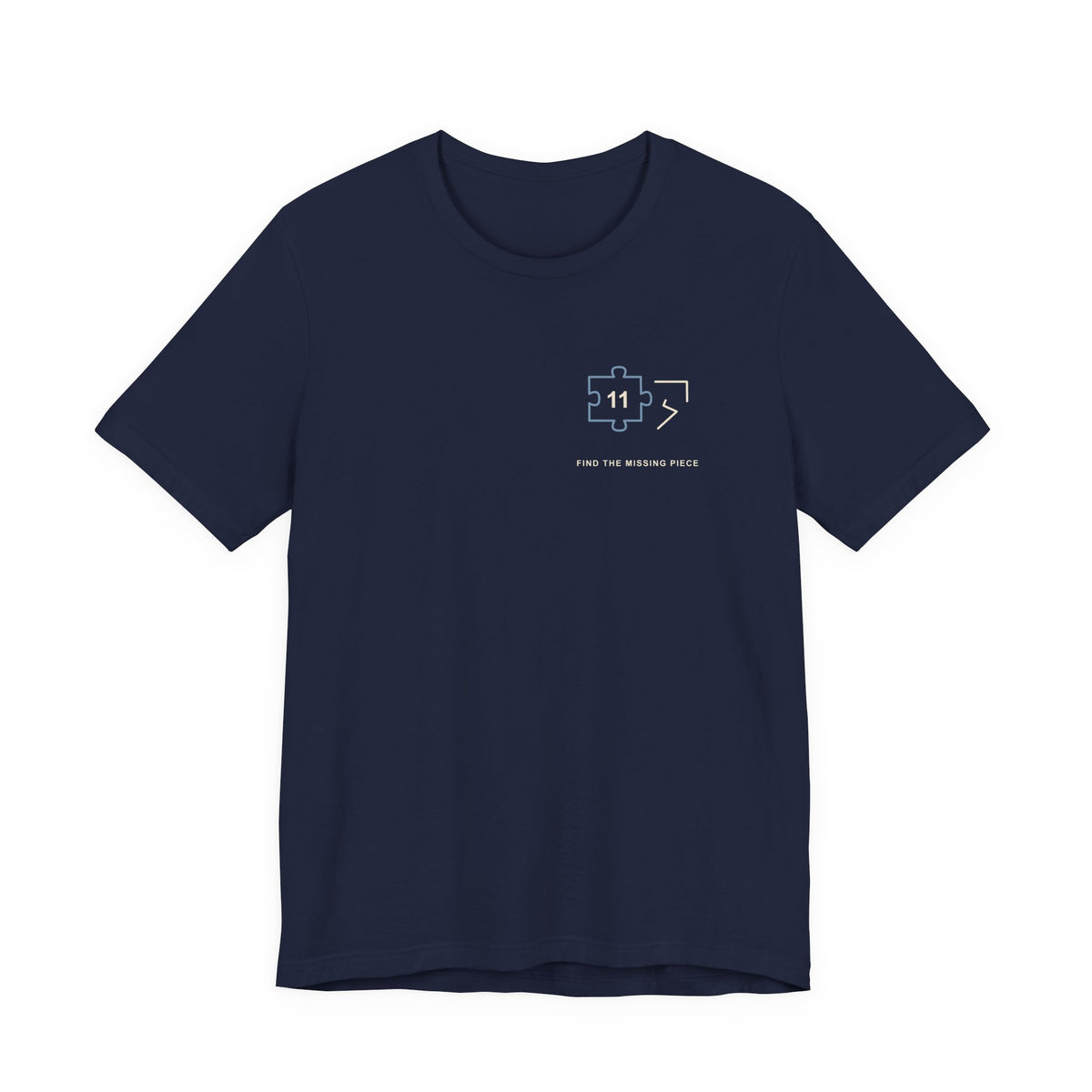The Missing Piece Minimalist Anime Soft Tee | Anime Sports Japanese Streetwear