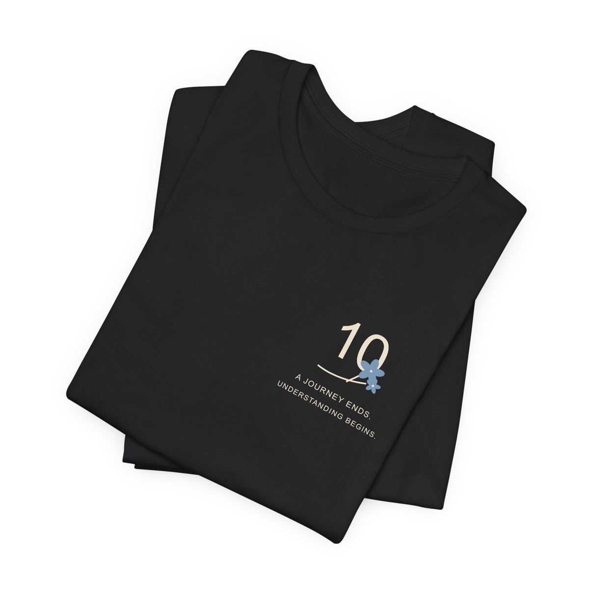 Ten Years, Still Learning Minimalist Anime Soft Tee | Mage Journey Japanese Streetwear