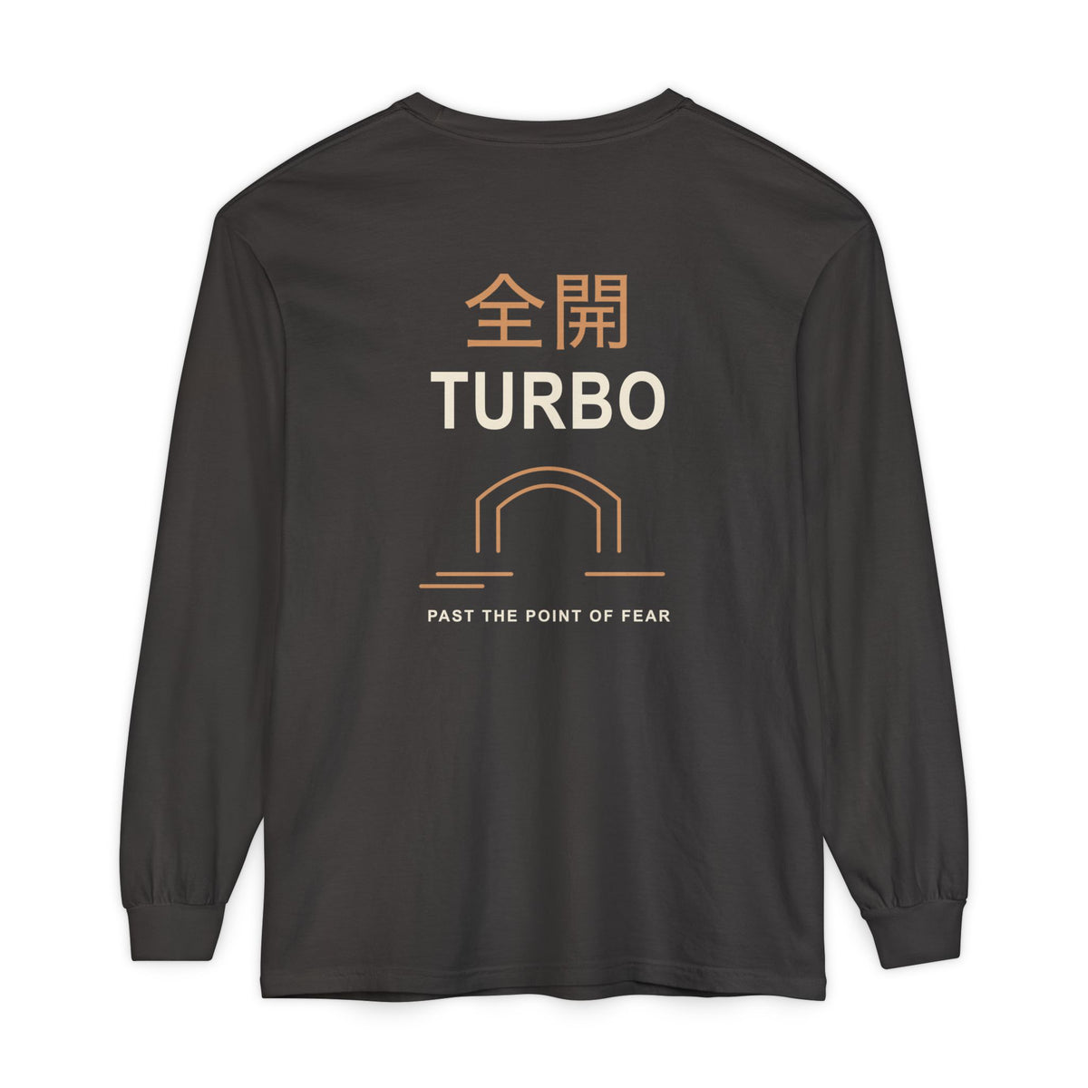 Tunnel Velocity Kanji Long Sleeve Tee | Inspired by Okarun from Dandadan