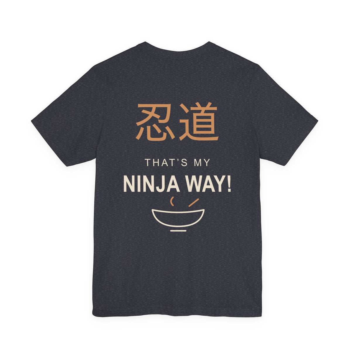 Ninja Way Kanji Anime Soft Tee | Ninja Japanese Streetwear