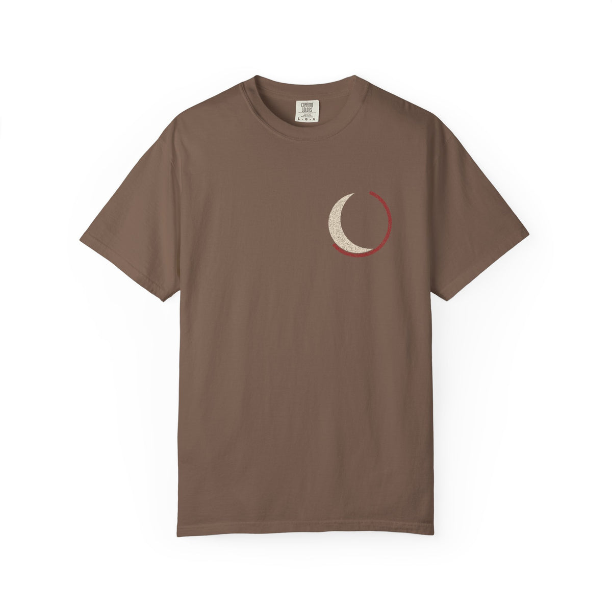 Black Moon Minimalist Anime Tee | Soul Sword Japanese Streetwear