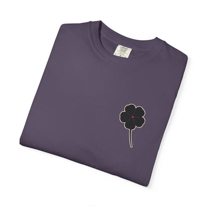 Black Clover Leaf Minimalist Heavyweight Tee | Inspired by Asta from Black Clover