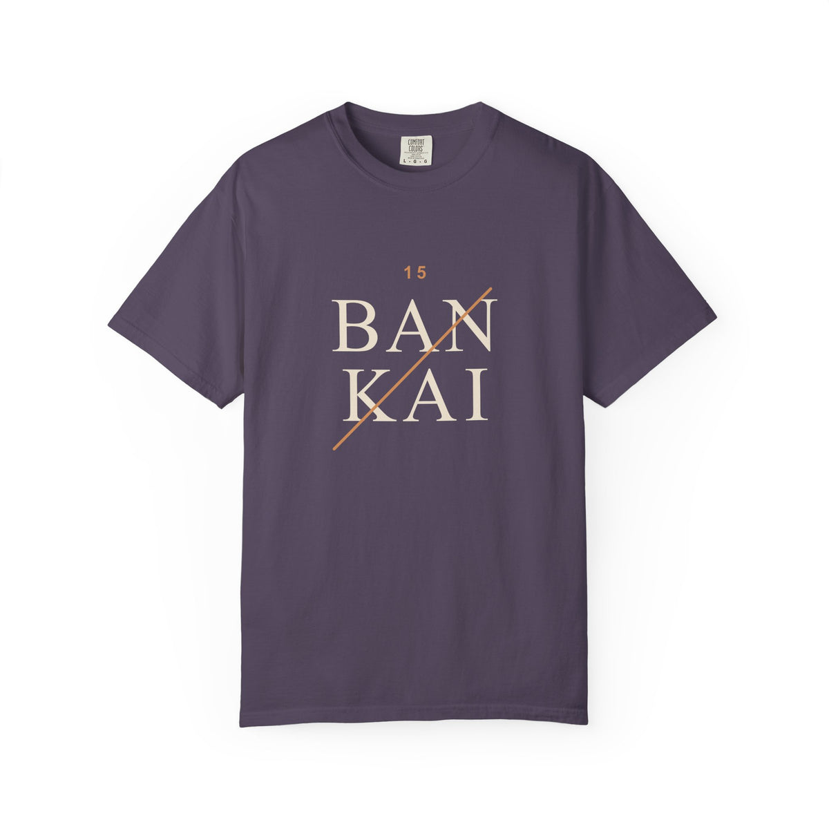 Bankai Quote Heavyweight Tee (Center Print) | Inspired by Ichigo Kurosaki from Bleach