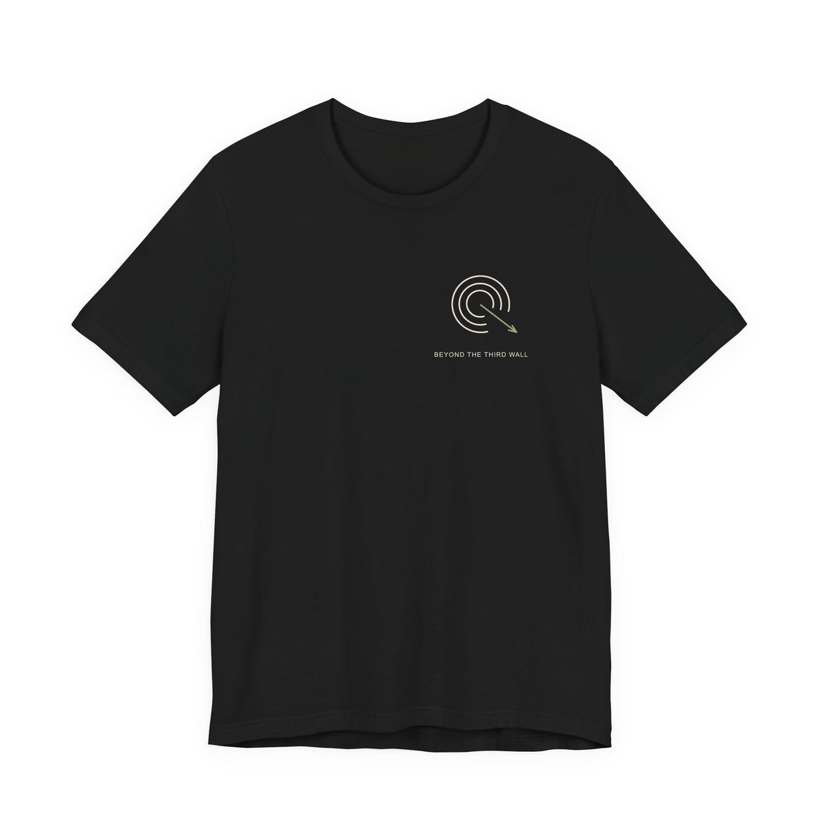 Beyond the Third Wall Minimalist Anime Soft Tee | Wall Scout Japanese Streetwear