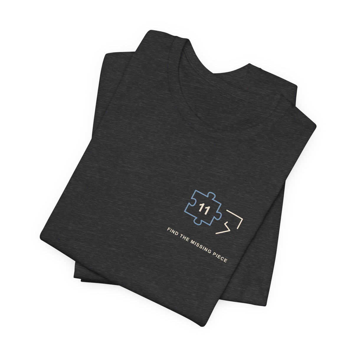 The Missing Piece Minimalist Anime Soft Tee | Anime Sports Japanese Streetwear