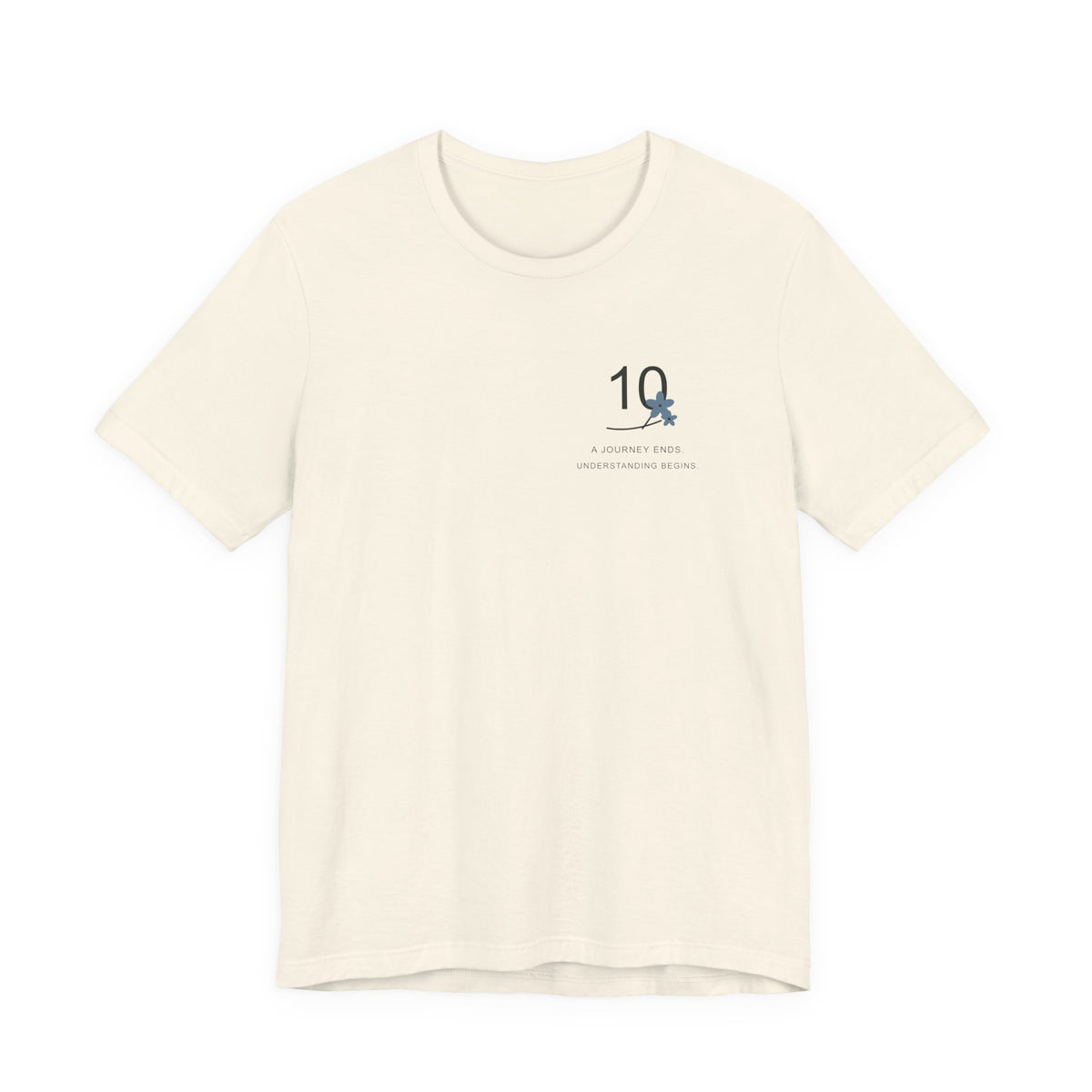 Ten Years, Still Learning Minimalist Anime Soft Tee | Mage Journey Japanese Streetwear