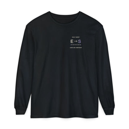 Rank Breaker Minimalist Long Sleeve Tee | Inspired by Sung Jinwoo from Solo Leveling