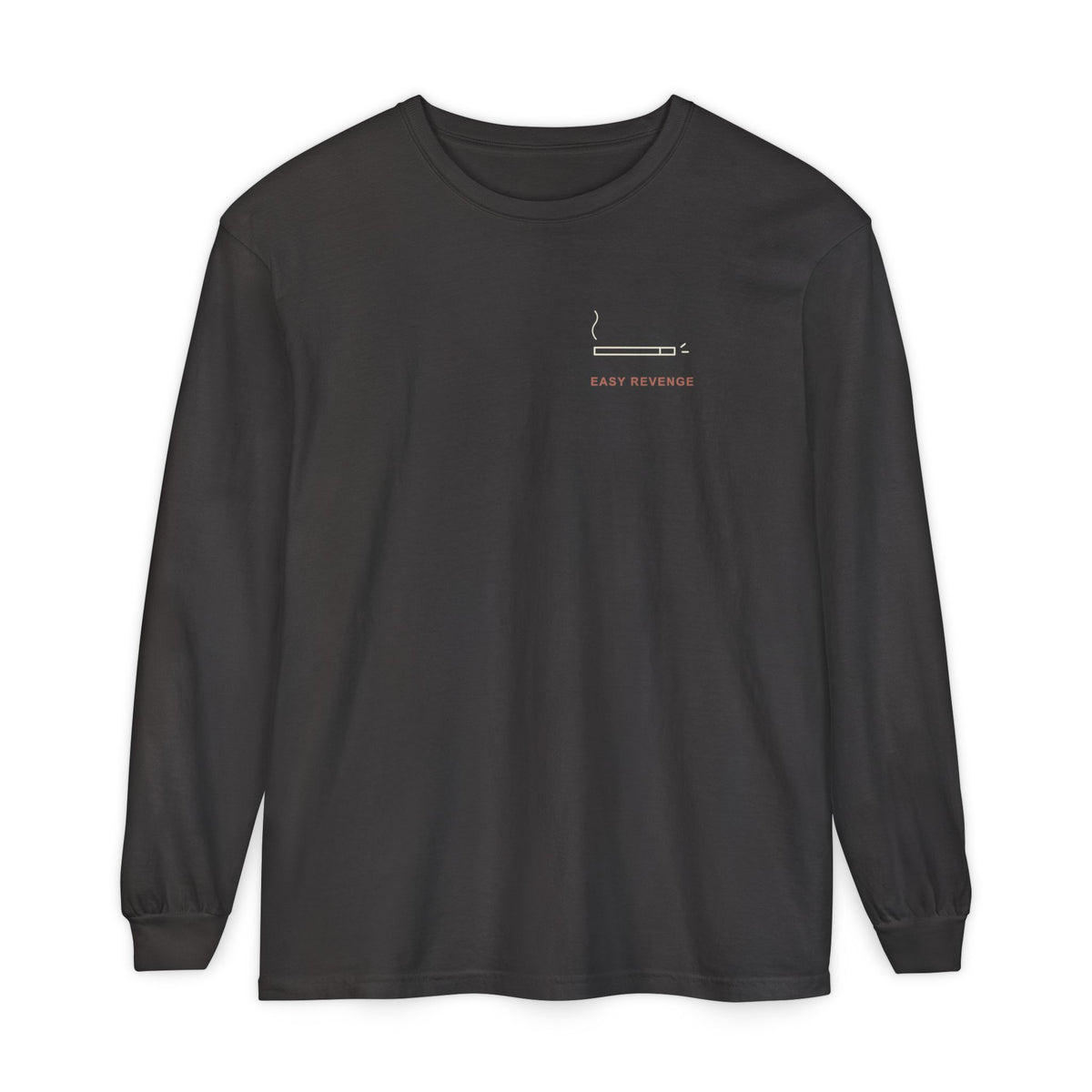 Easy Revenge Minimalist Long Sleeve Tee | Inspired by Aki Hayakawa and Himeno from Chainsaw Man