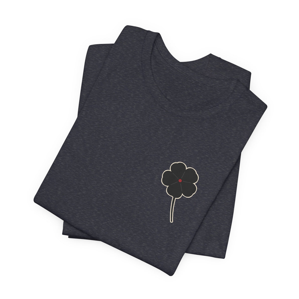 Black Clover Leaf Minimalist Soft Tee | Inspired by Asta from Black Clover