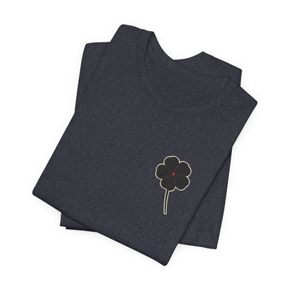 Black Clover Leaf Minimalist Soft Tee | Inspired by Asta from Black Clover