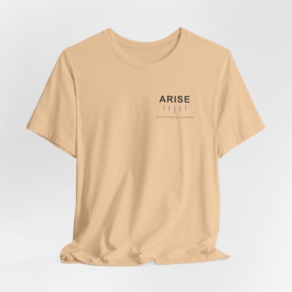 After Darkness Minimalist Anime Soft Tee | Shadow Rank Gym Japanese Streetwear