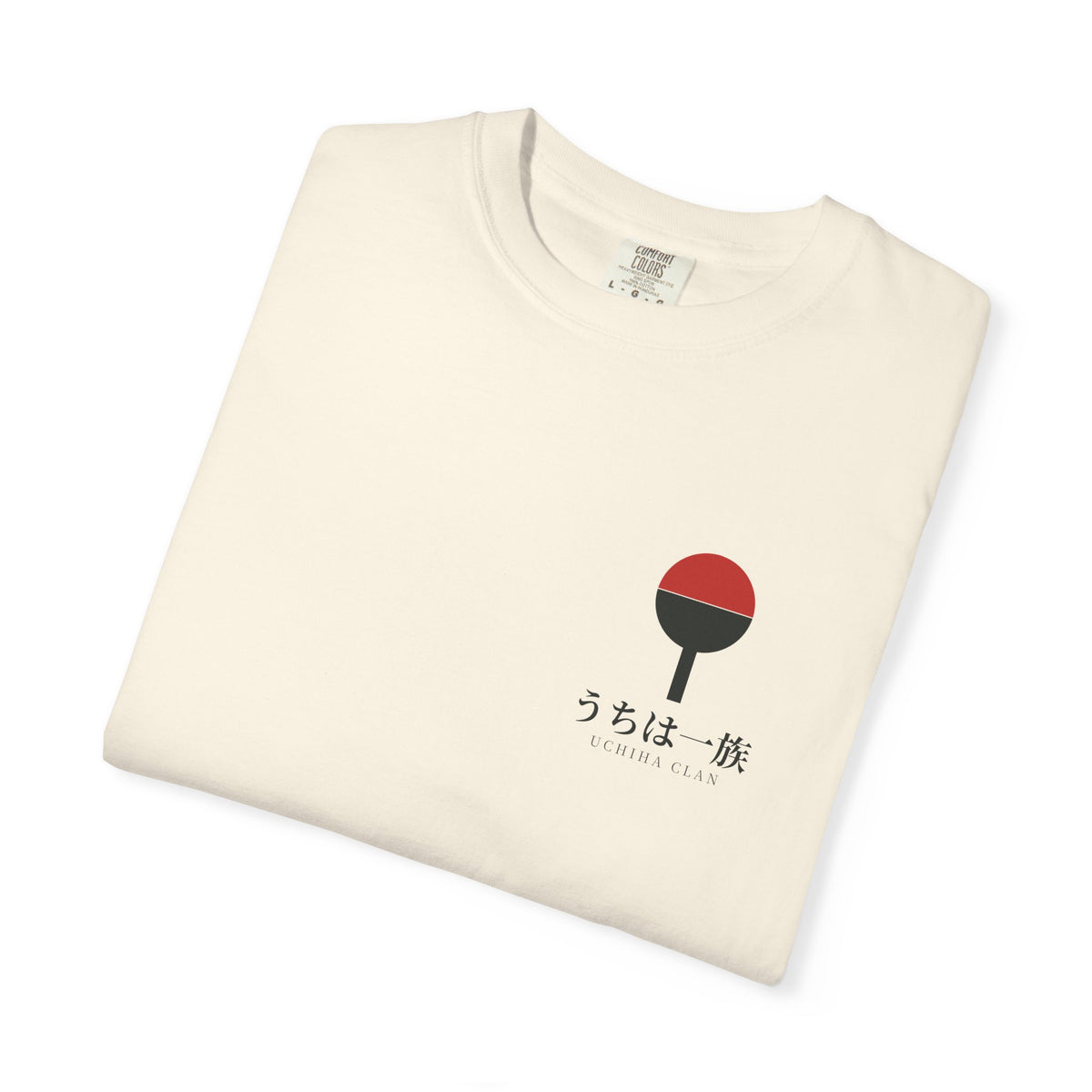 Clan Fan Crest Kanji Anime Tee | うちは一族 Ninja Japanese Streetwear