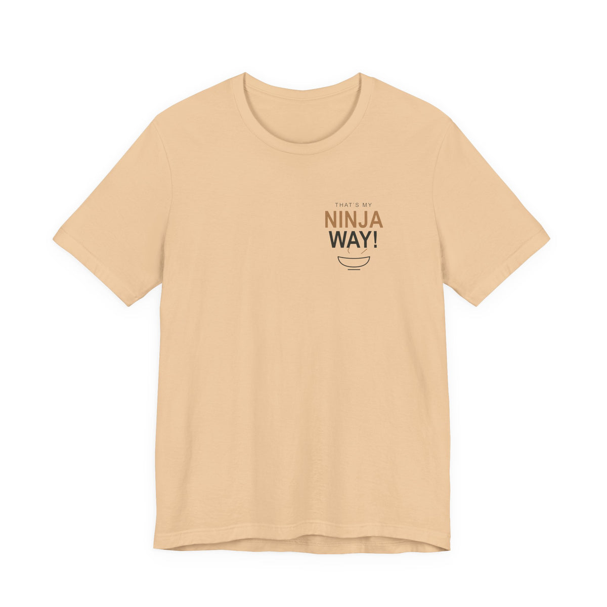 My Ninja Way Anime Quote Soft Tee | Ninja Japanese Streetwear