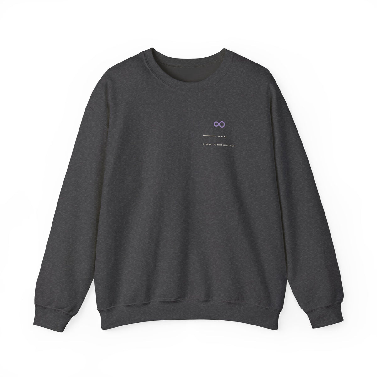 Limit Approaches Minimalist Anime Crewneck Sweatshirt | Sorcerer Japanese Streetwear