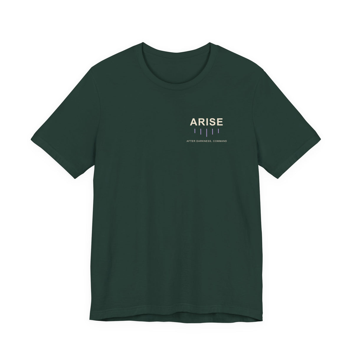 After Darkness Minimalist Anime Soft Tee | Shadow Rank Gym Japanese Streetwear