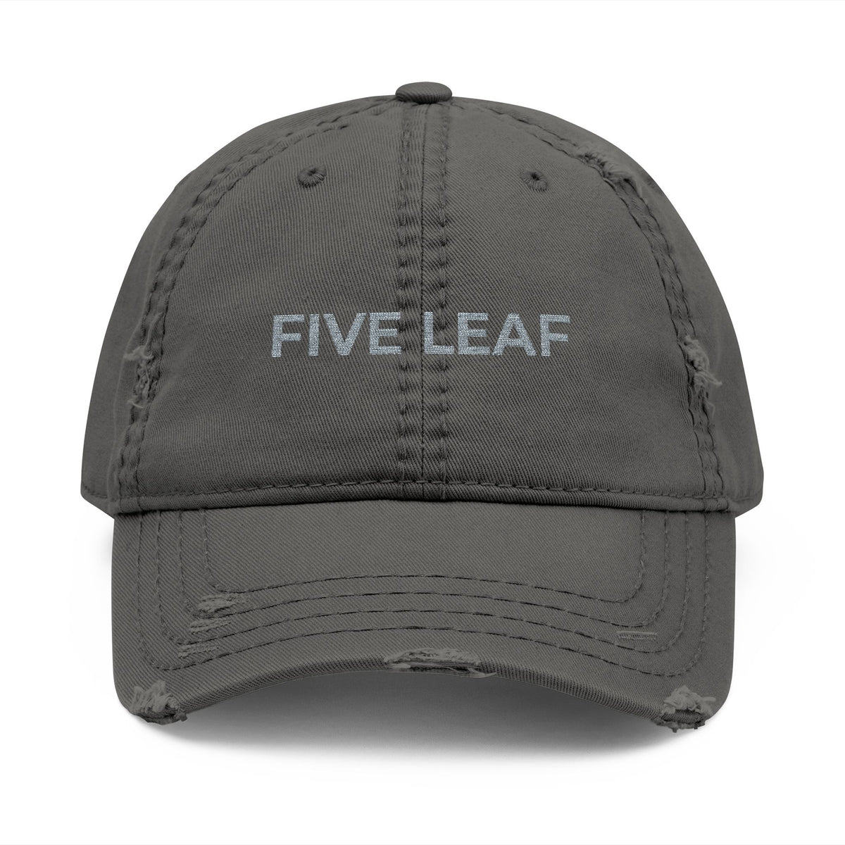 Five Leaf Embroidered Dad Hat | Inspired by Asta from Black Clover