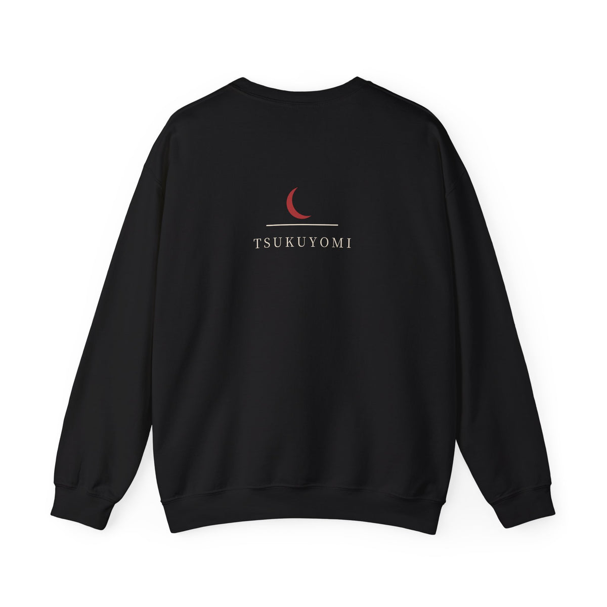 Silent Moon Kanji Anime Crewneck Sweatshirt | Ninja Japanese Streetwear