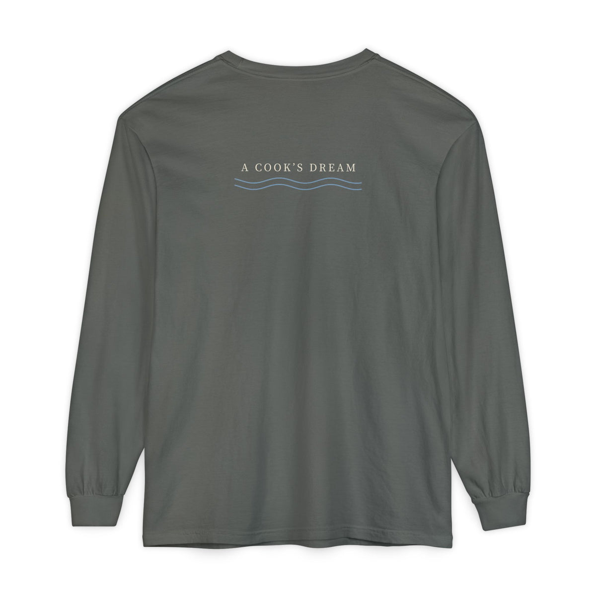 All Blue Service Kanji Anime Long Sleeve Tee | Pirate Japanese Streetwear