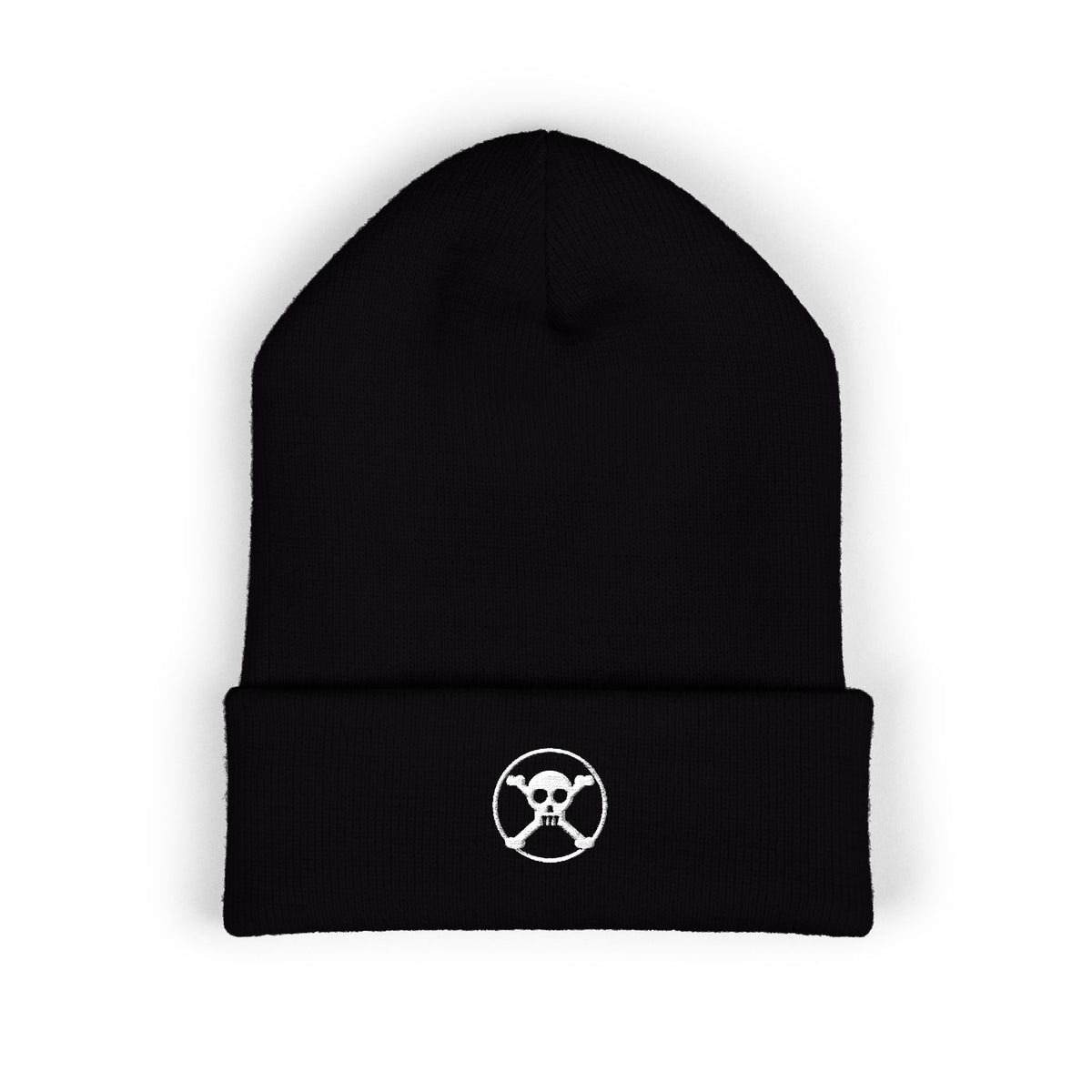 Pirate Crest Embroidered Beanie | Inspired by the Straw Hat crew from One Piece