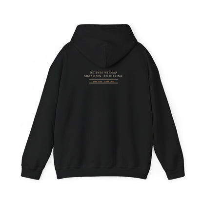 Shop Hours Kanji Hoodie | Inspired by Taro Sakamoto from Sakamoto Days
