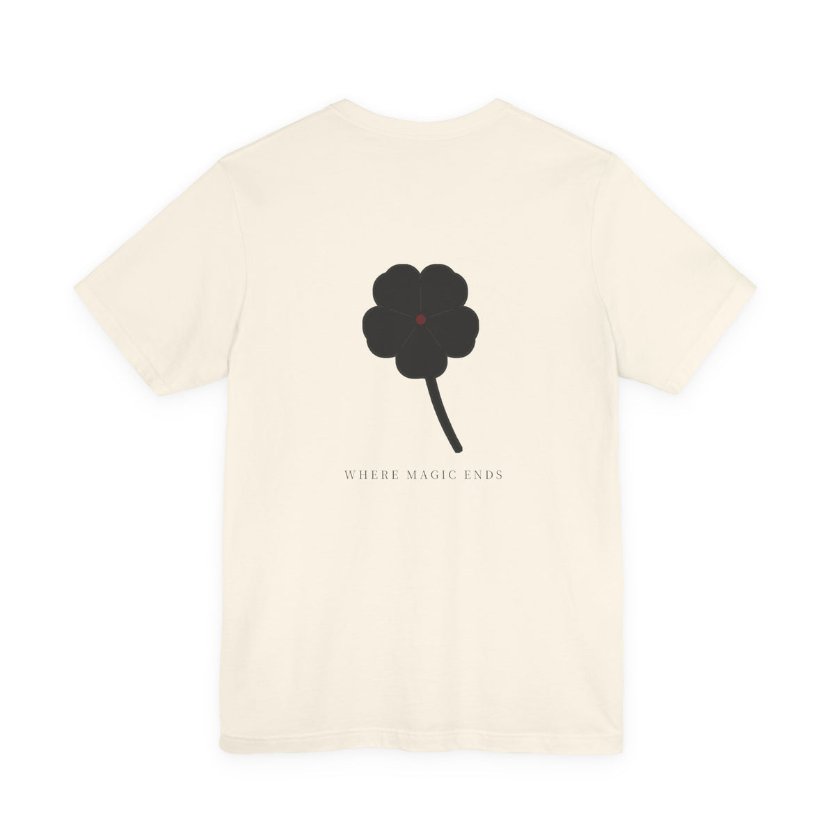 Black Clover Leaf Minimalist Soft Tee | Inspired by Asta from Black Clover