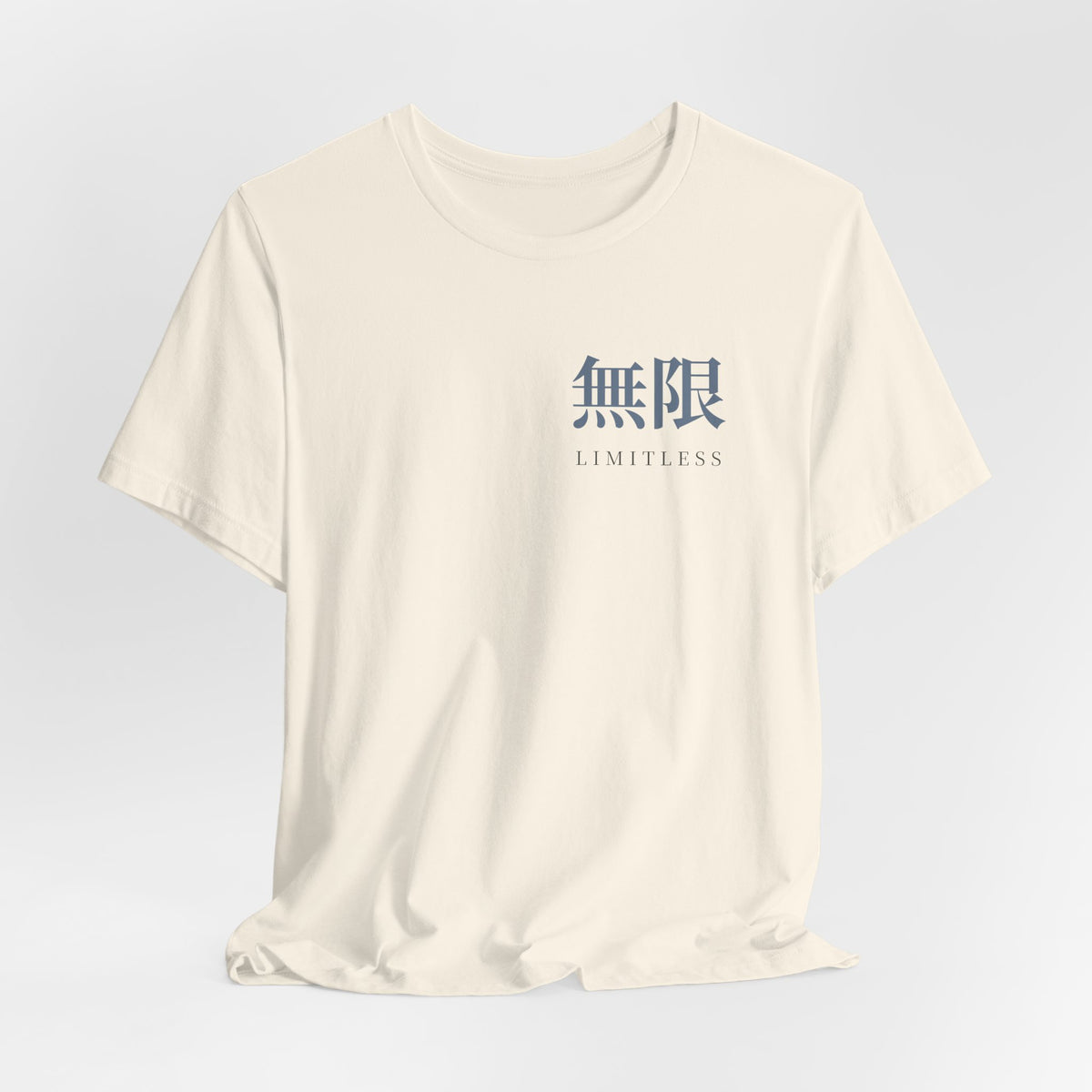 Limitless Kanji Anime Soft Tee | Infinity Japanese Streetwear