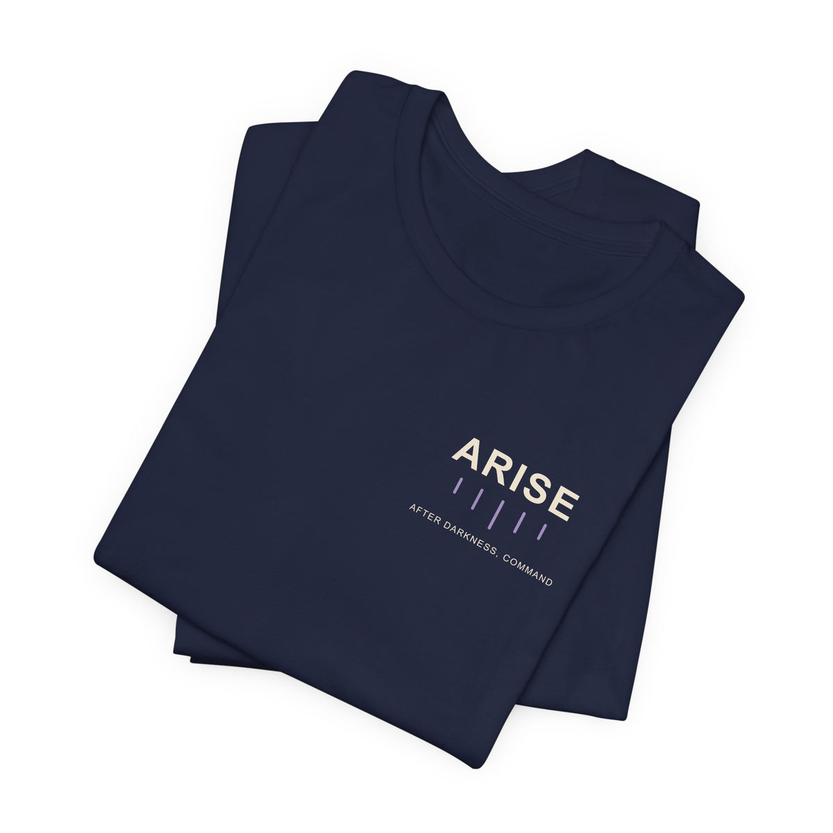 After Darkness Minimalist Anime Soft Tee | Shadow Rank Gym Japanese Streetwear