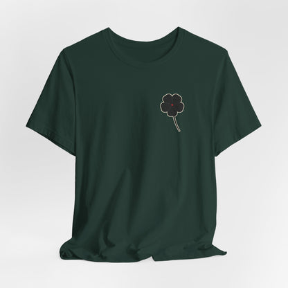 Black Clover Leaf Minimalist Soft Tee | Inspired by Asta from Black Clover