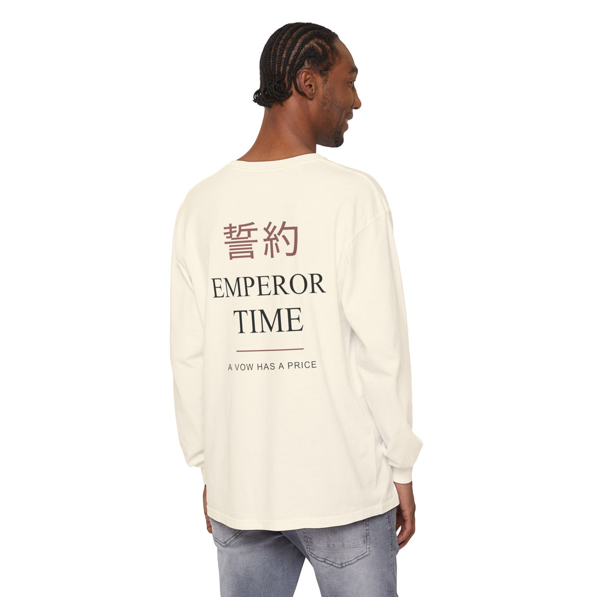 Chain Contract Kanji Long Sleeve Tee | Inspired by Kurapika from Hunter x Hunter