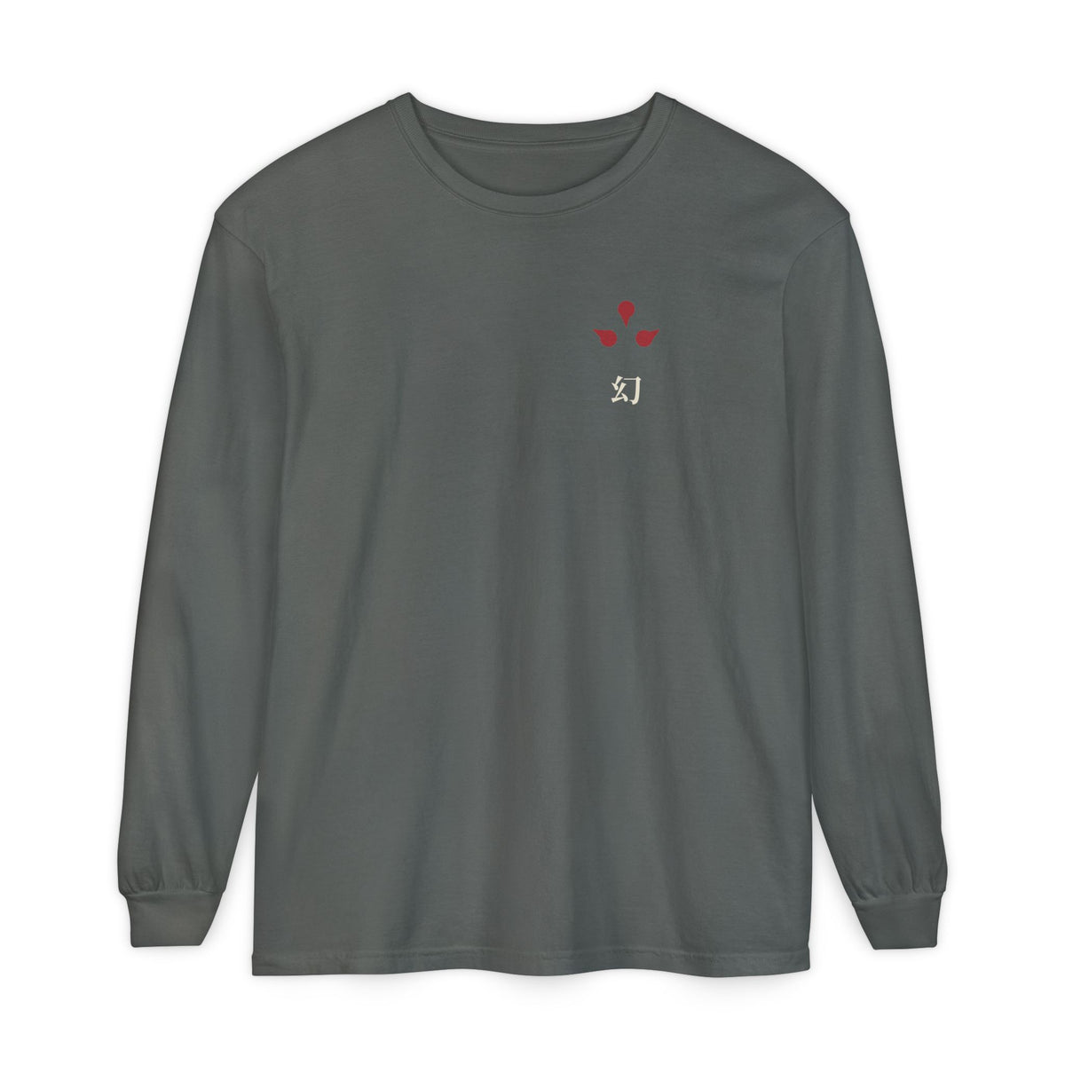 After Dark Kanji Anime Long Sleeve Tee | Clan Crest Japanese Streetwear