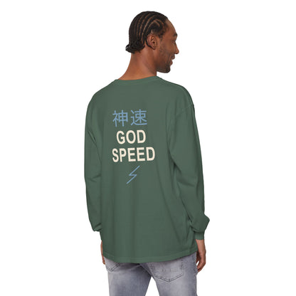 Electric Limit Kanji Long Sleeve Tee | Inspired by Killua Zoldyck from Hunter x Hunter