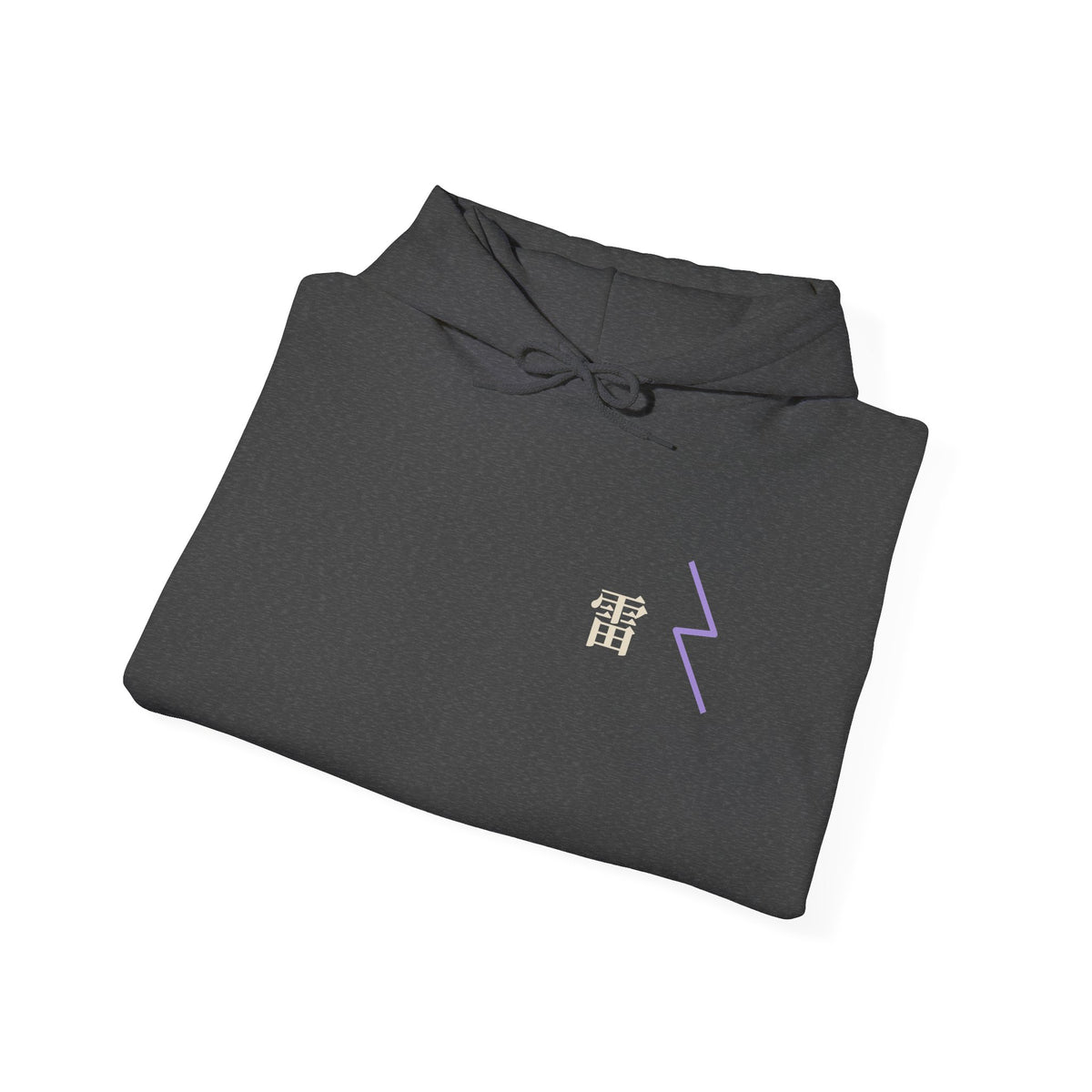Storm Flame Kanji Anime Hoodie | Clan Crest Japanese Streetwear