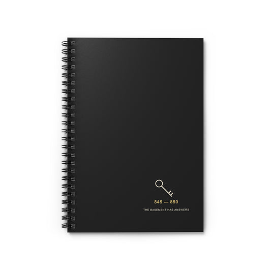 Basement Archive Spiral Notebook