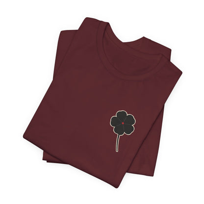 Black Clover Leaf Minimalist Soft Tee | Inspired by Asta from Black Clover