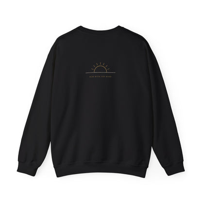 Golden Dawn Kanji Crewneck Sweatshirt | Inspired by Yuno and the Golden Dawn from Black Clover