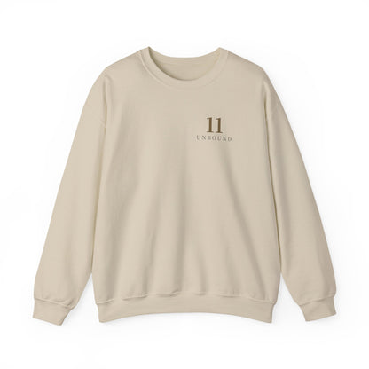 Unbound Eleven Minimalist Crewneck Sweatshirt | Inspired by Kenpachi Zaraki from Bleach