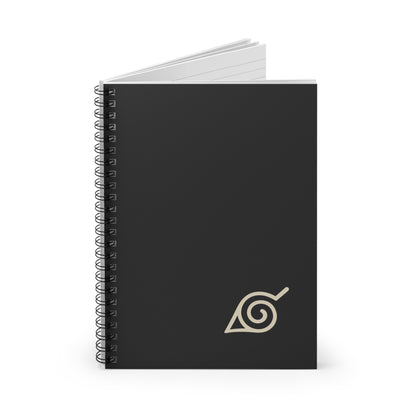 Konoha Quiet Crest Spiral Notebook