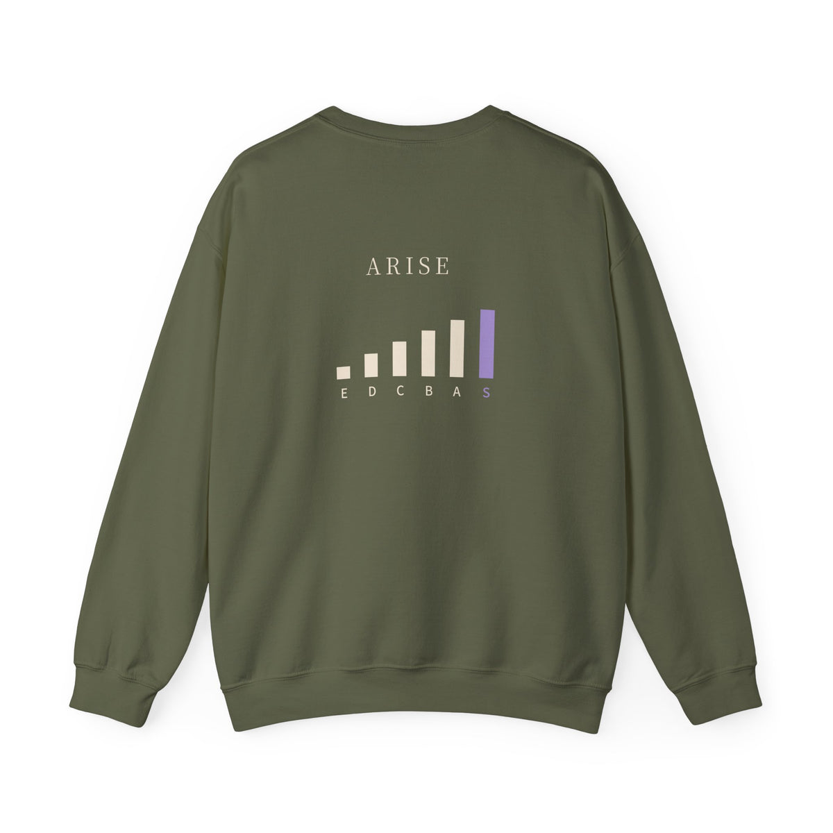 Rank Ascension Kanji Anime Crewneck Sweatshirt | Shadow Rank Gym Japanese Streetwear