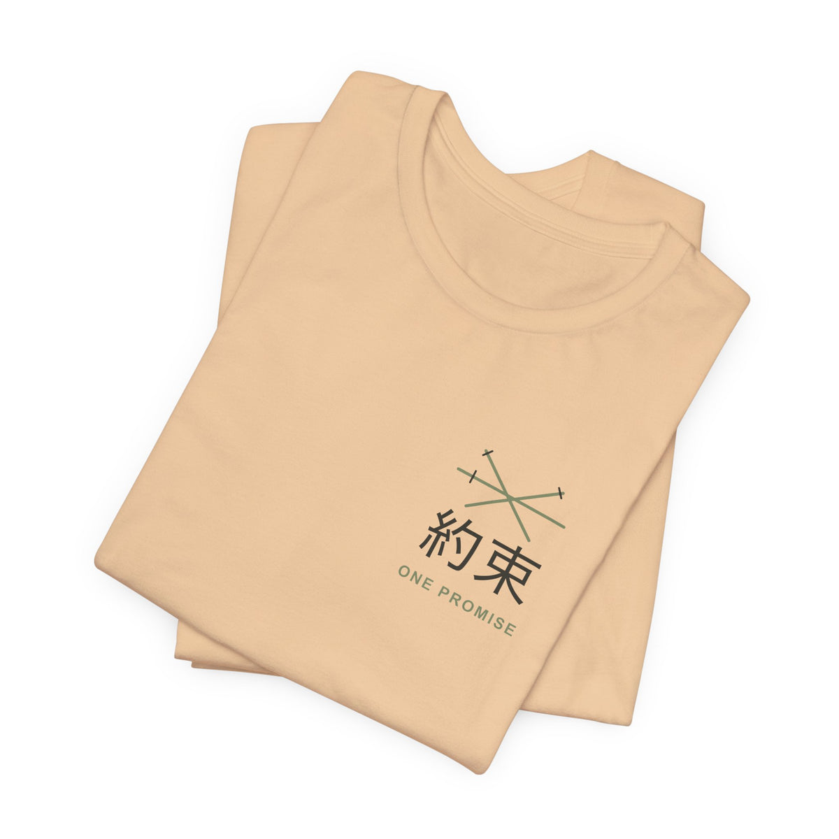 Kept Promise Kanji Anime Soft Tee | Pirate Japanese Streetwear