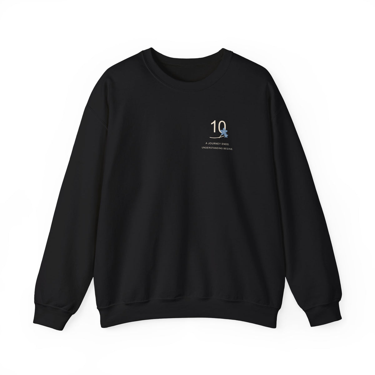 Ten Years, Still Learning Minimalist Crewneck Sweatshirt | Inspired by Frieren from Frieren