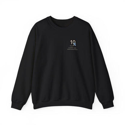 Ten Years, Still Learning Minimalist Crewneck Sweatshirt | Inspired by Frieren from Frieren