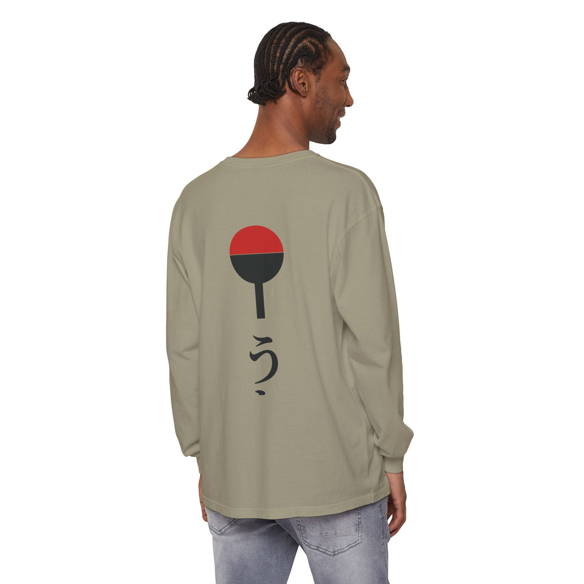Clan Fan Crest Kanji Long Sleeve Tee | Inspired by the Uchiha clan of Naruto