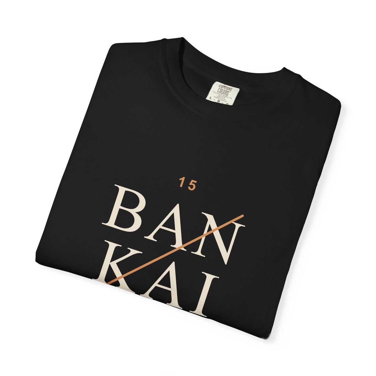 Bankai Quote Heavyweight Tee (Center Print) | Inspired by Ichigo Kurosaki from Bleach