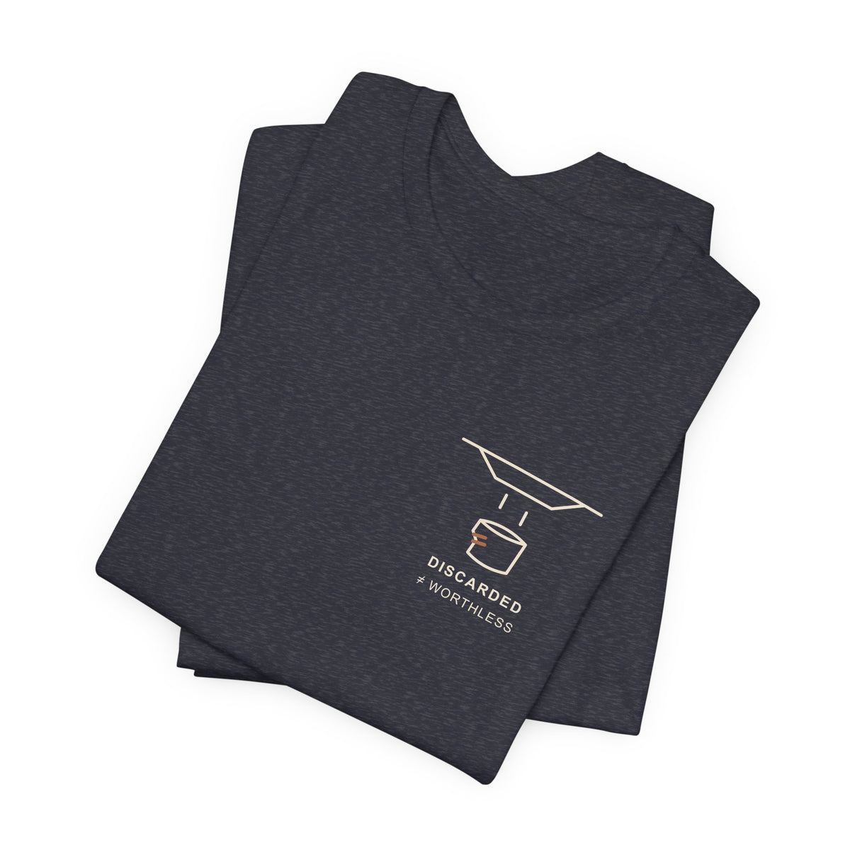Nothing Wasted Minimalist Anime Soft Tee | Underworld Japanese Streetwear
