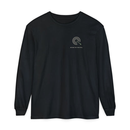 Beyond the Third Wall Minimalist Long Sleeve Tee | Inspired by the walled world of Attack on Titan